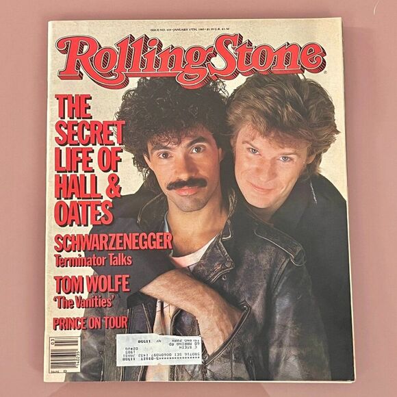 Hall & Oates - Vintage 80's Rolling Stone Magazine 1985- Issue #439 - Picture 1 of 1